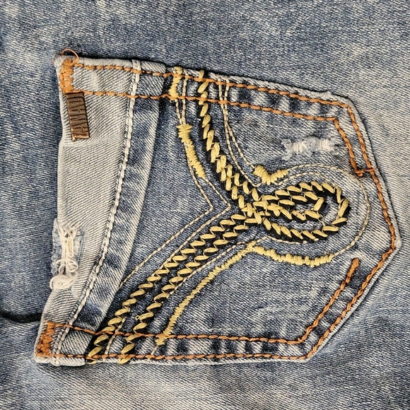 ZANADI Women's Distressed Denim Boho Jeans Sz 18 - Picture 8 of 12